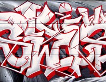 Graffiti avec Serain et Puntos