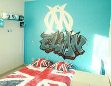 Déco graffiti : chambre