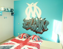 Déco graffiti : chambre
