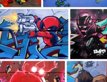 Personnages graffiti 2013-2014