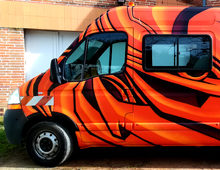 Décoration graffiti camion