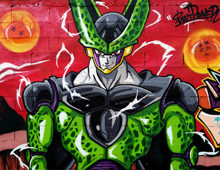 Fresque Dragon ball z