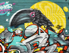 Graffiti oiseau